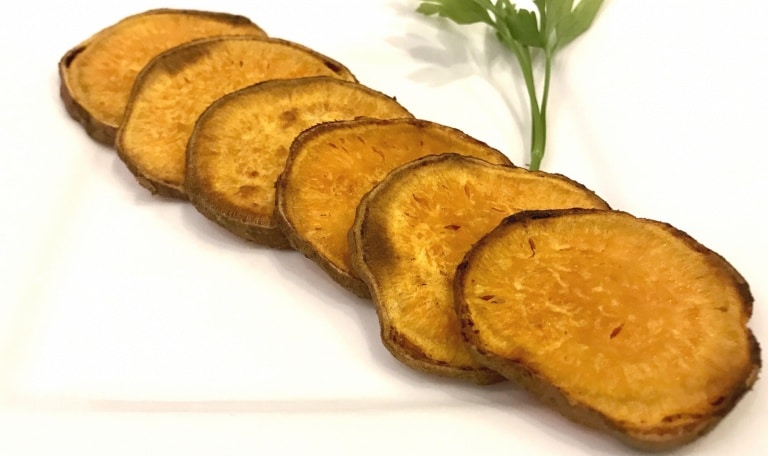 SugarDoctor Recipe Roasted sweet potato discs